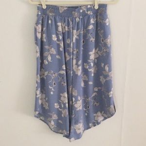 LOGO Culottes/ wide leg crop pant